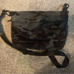 Lulu Lemon Camouflage Crossbody Bag